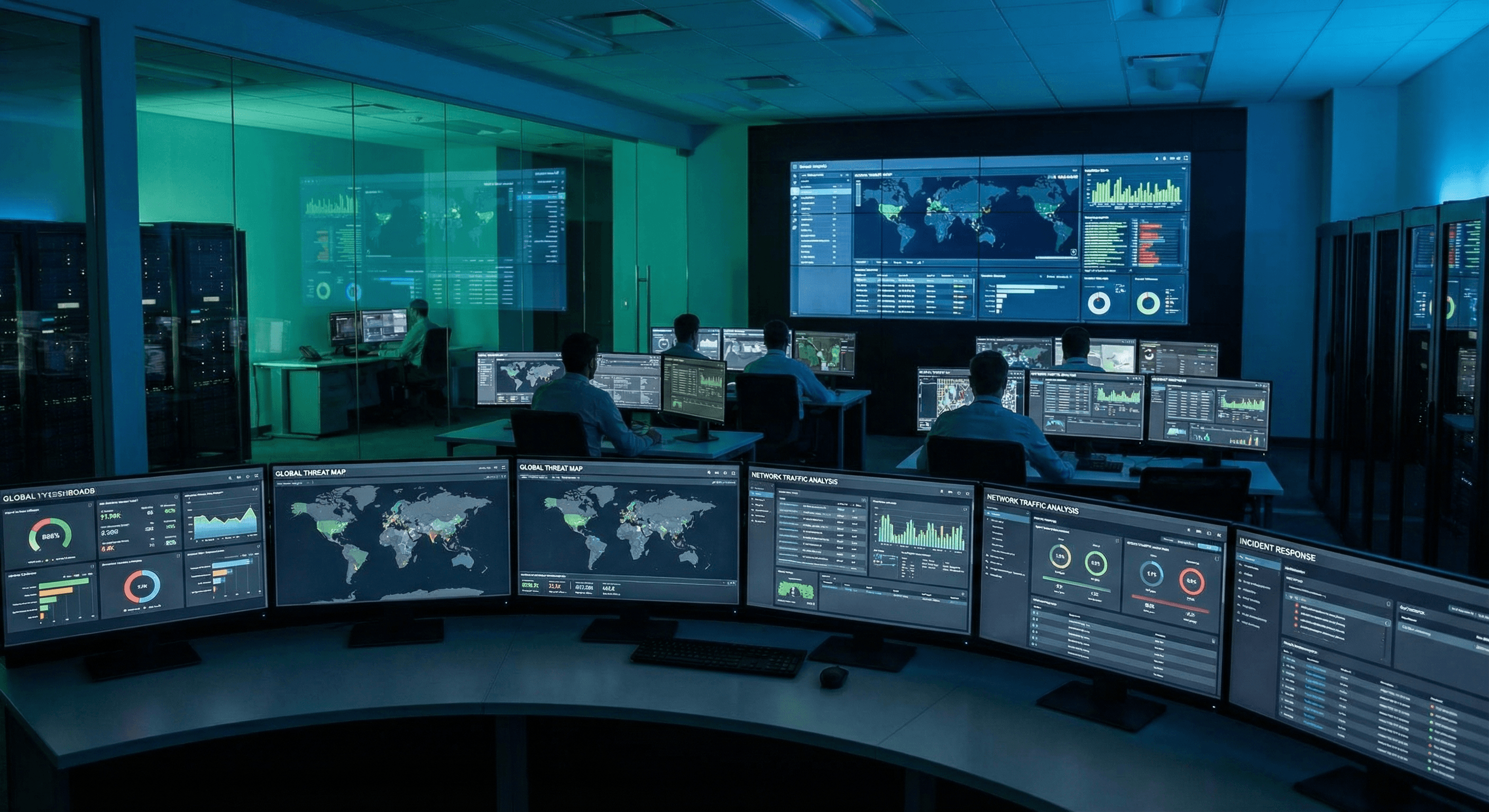 Security operations center and mission-critical IT operations